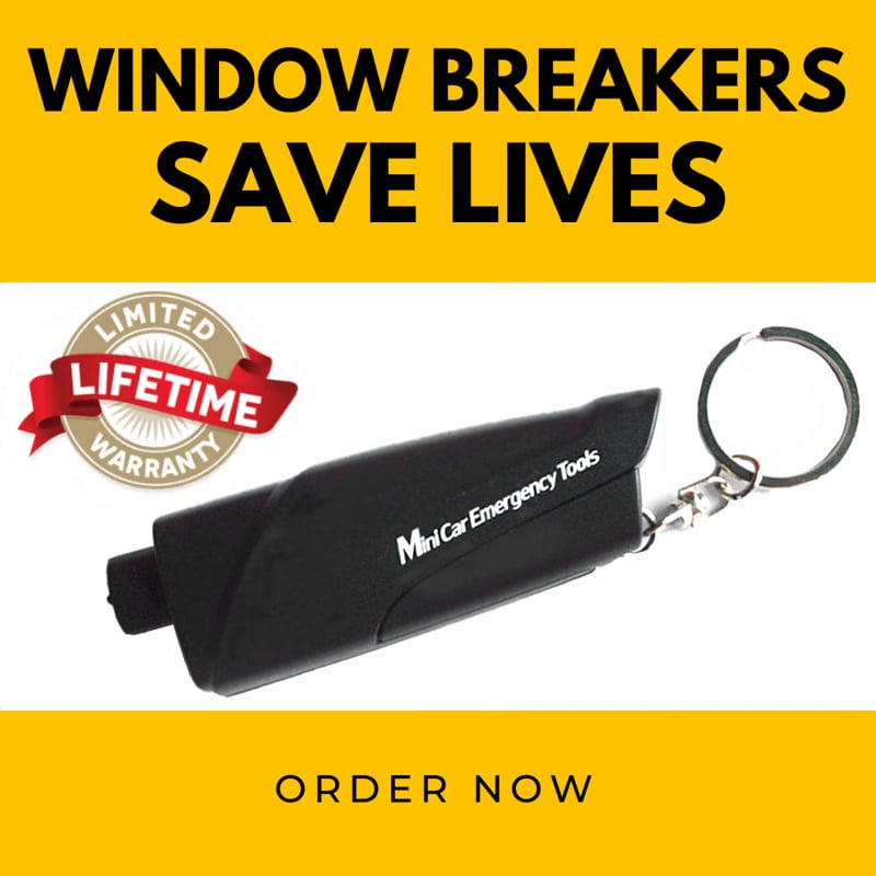 🔥2-in-1-Notfall-Fensterbrecher und Sicherheitsgurtschneider