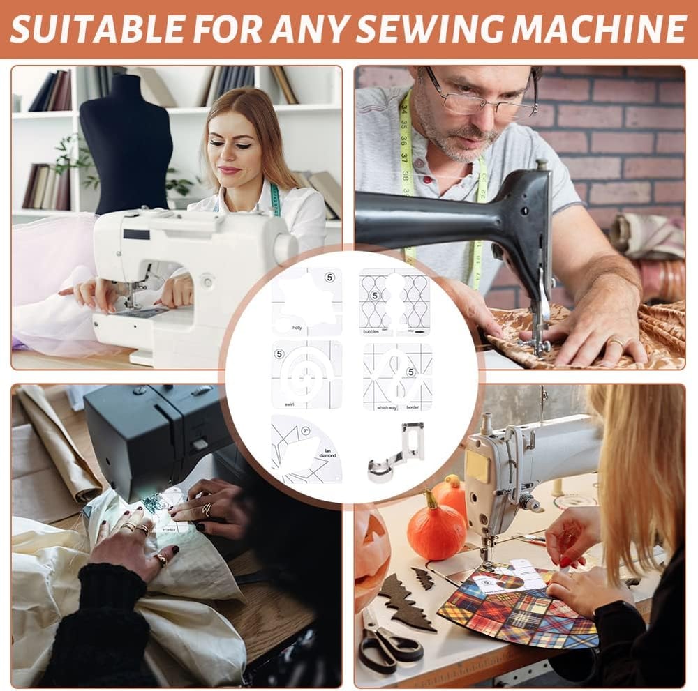 🥰🥰 2025 Motion Kleidungsstück-Lineal-Set (11 PCS) + Fußaufsatz