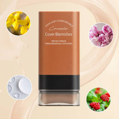 Feuchtigkeitsspendender, leichter Foundation-Stick mit Pinsel