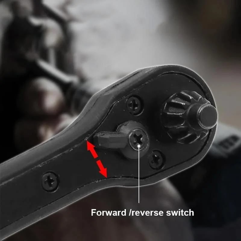 2-in-1-Bohrfutter-Ratschenschlüssel